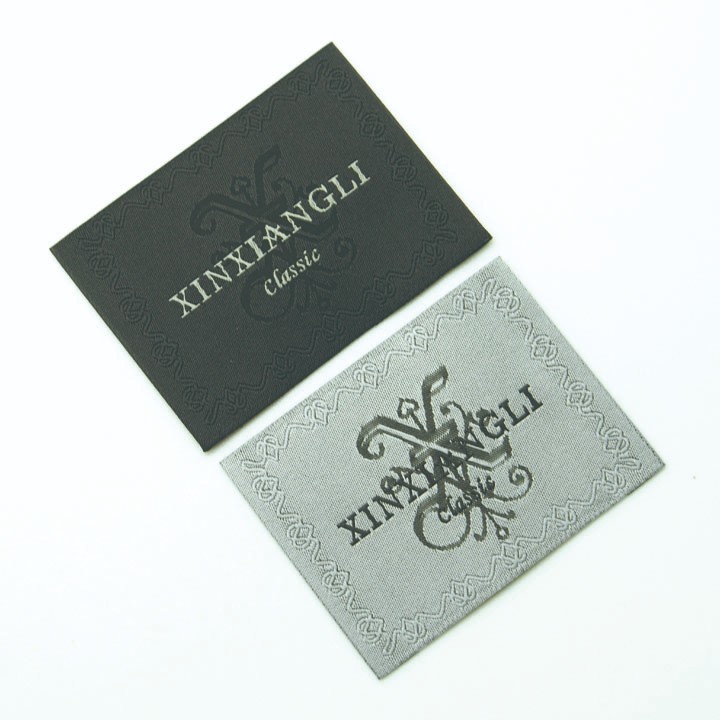 来图设计新款服装领标唛头 箱包鞋帽织唛补丁贴 服装樱桃视频大全免费高清版批发