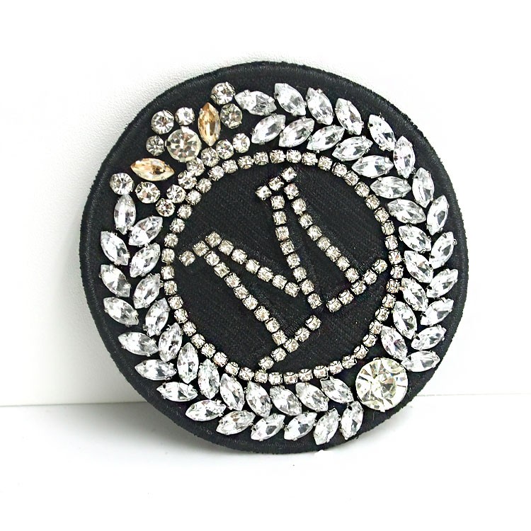 厂家批发立体手工钉珠绣印度丝布贴樱桃视频大全免费高清版服装鞋包包金属丝绣